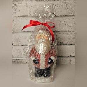 Pottery Barn Santa Candle Large 8.2" 160 Hour Burn Time New Sealed